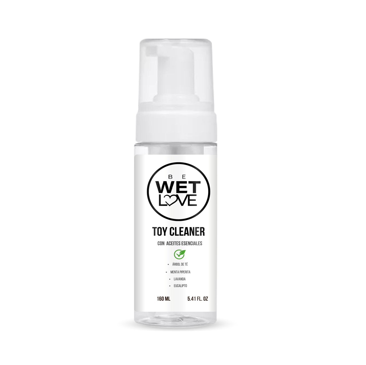 Toy Cleaner Limpiador de juguetes íntimos con aceites escenciales 160ml