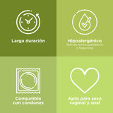 Lubricante Intimo Sexual con CBD de 240ml Lubricante sexual base agua Be Wetlove - bewetlove