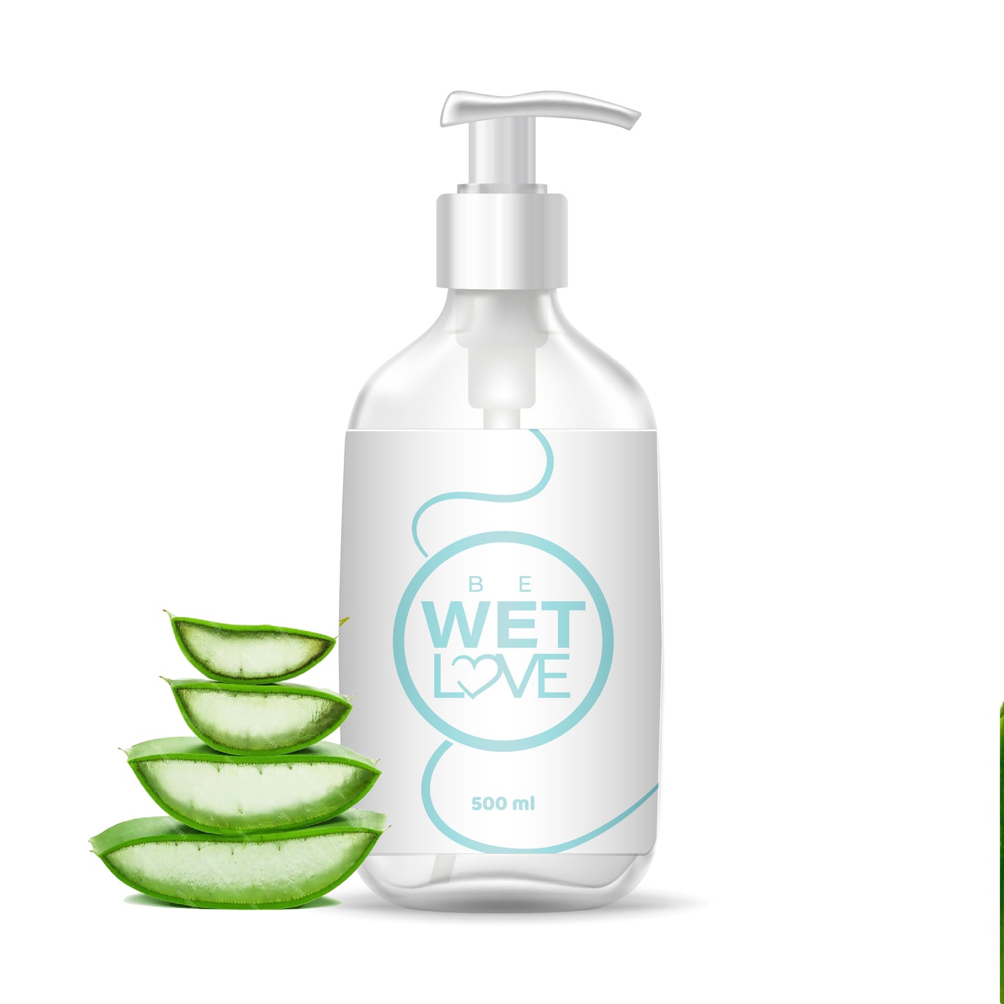 Lubricante Base agua Be Wetlove con Aloe Vera 500ml