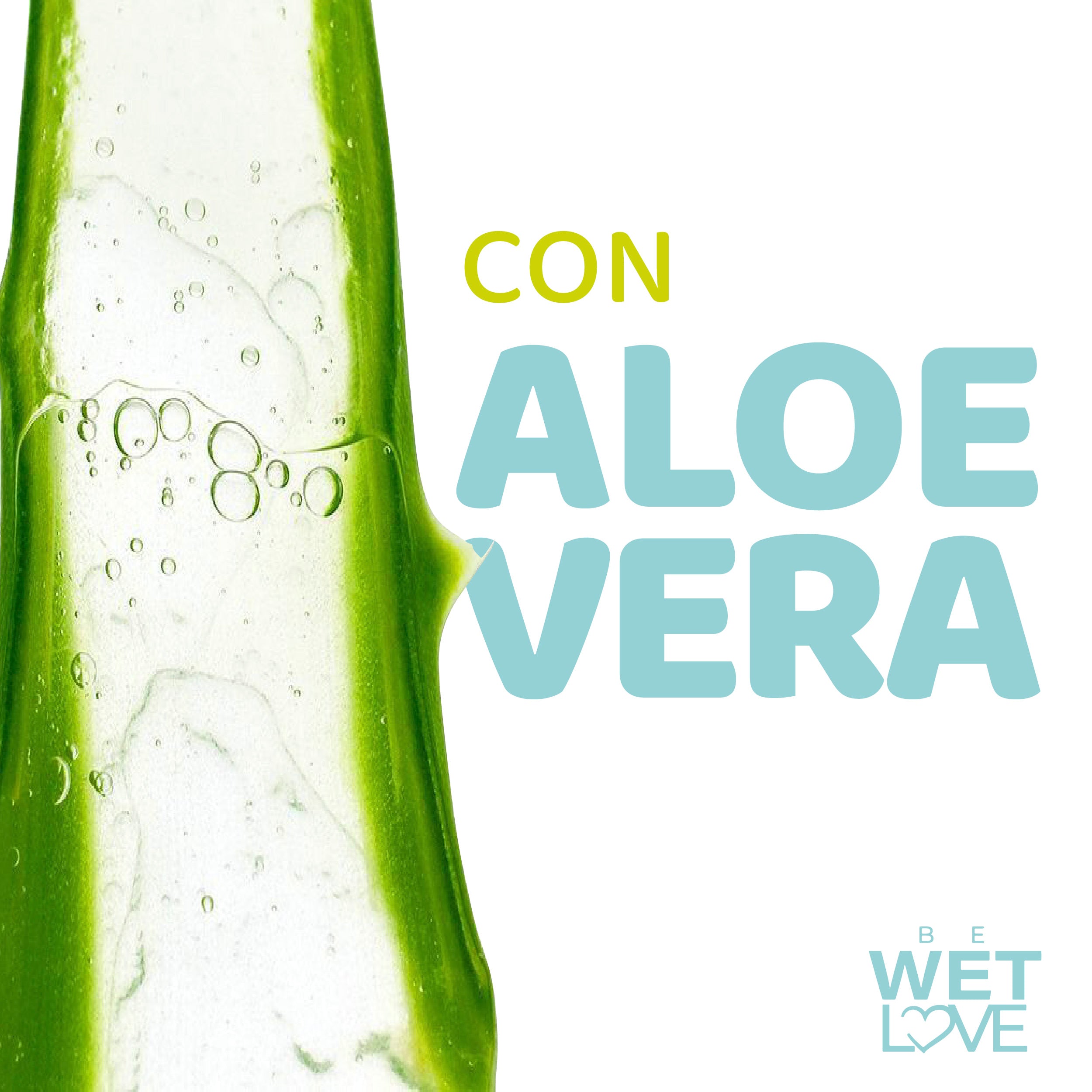 Lubricante Intimo Sexual Base agua Be Wetlove con Aloe Vera 500ml - bewetlove
